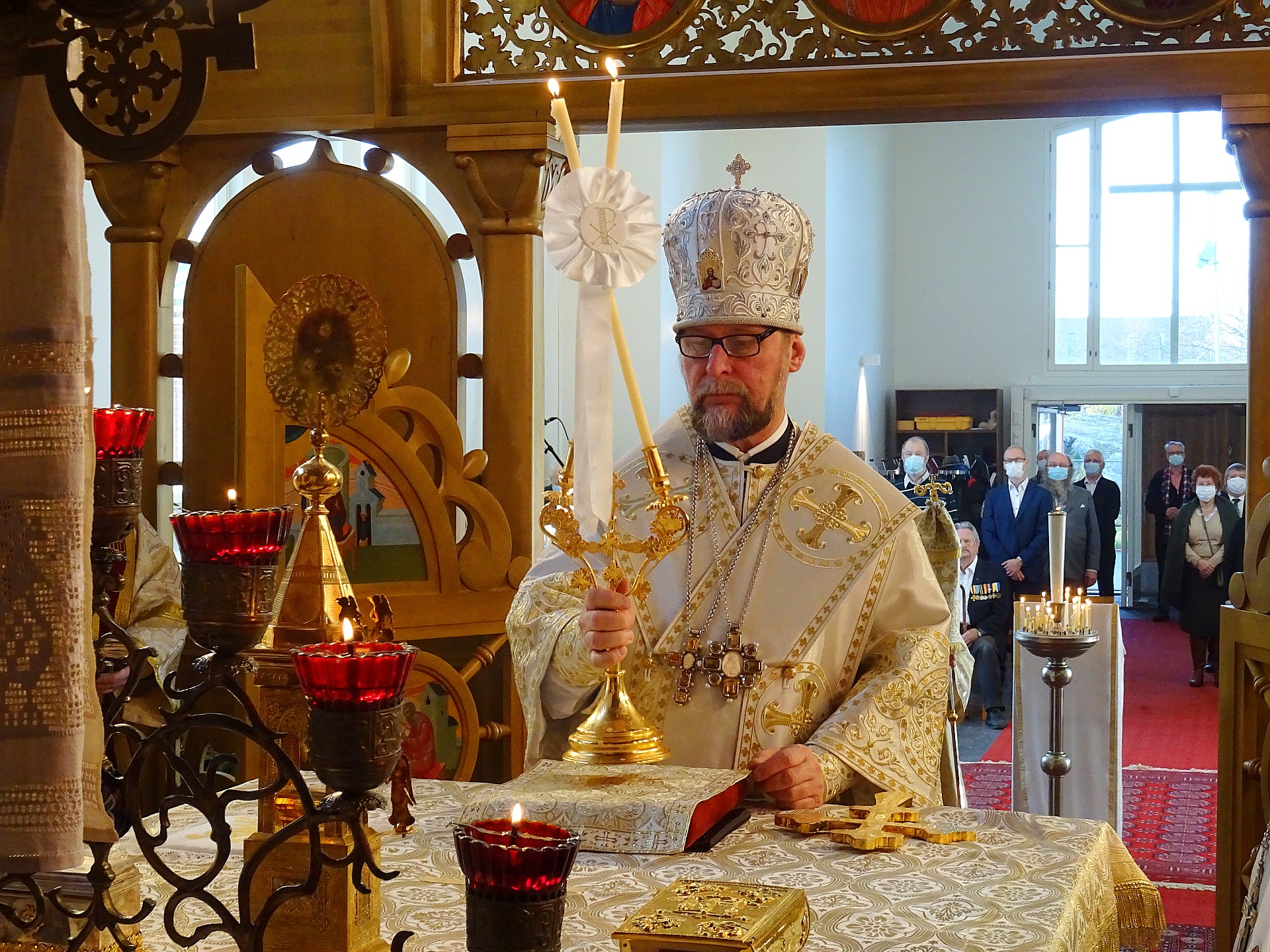 Ekumeeninen patriarkka Bartolomeos metropoliitta Arsenin piispuuden 20-vuotispäivänä: ”Armoa armon päälle!”