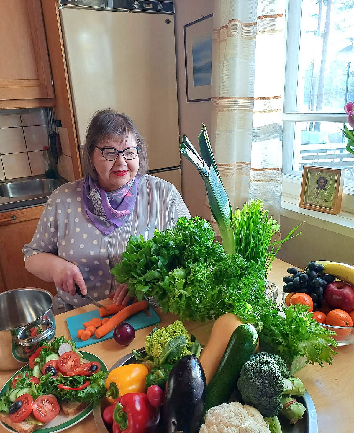 Irma Aikonen tekee paastoruokaa