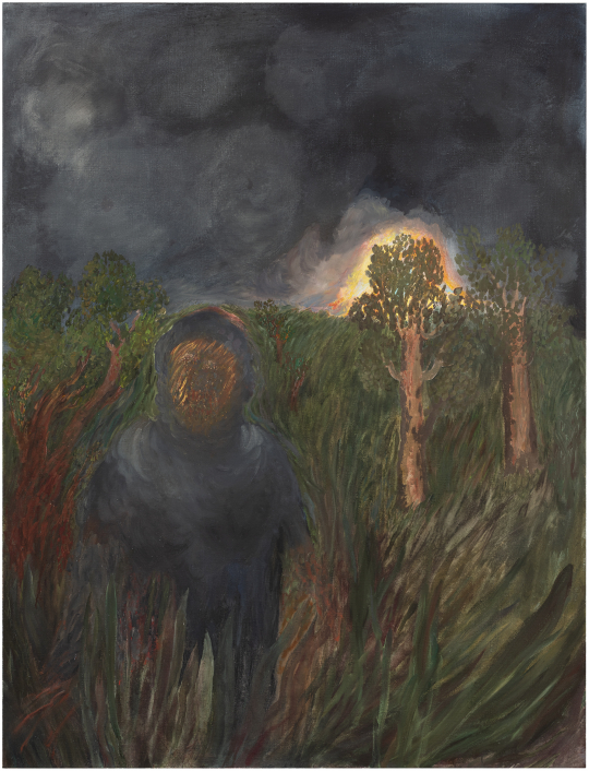 Elina Merenmies_Son of the Thunder Roar_2025_tempera and oil on canvas