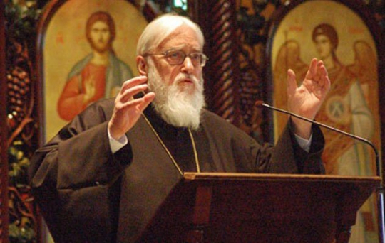 Metropoliitta Kallistos Ware saarnaa