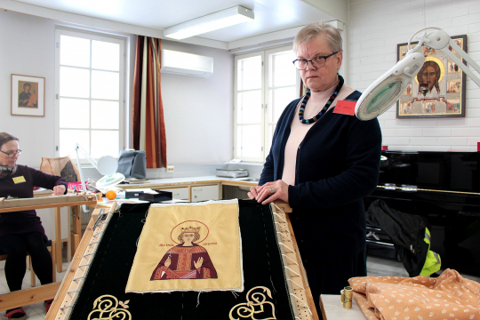 Leena Kuivalainen Valamossa 2025