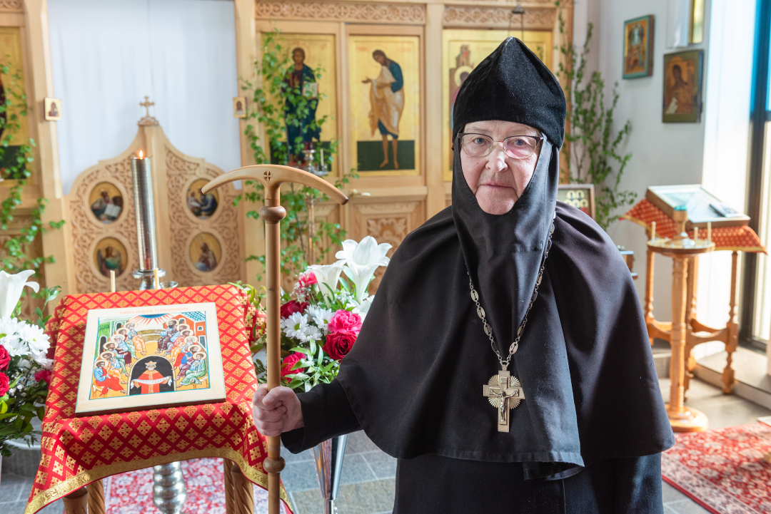 Igumenia emerita Mikaela Lintulan luostarissa
