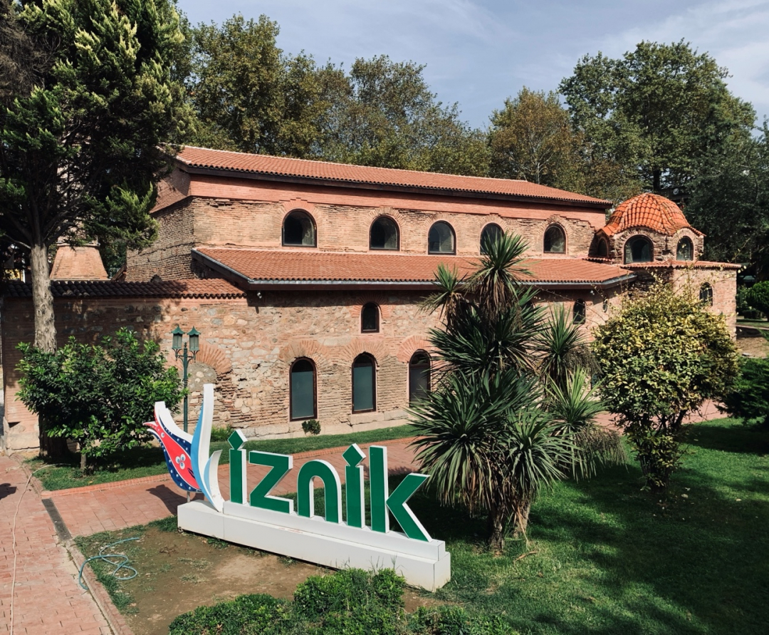 Hagia Sofian kirkko Iznikissä, jossa kokoontui seitsemäs ekumeeninen kirkolliskokous