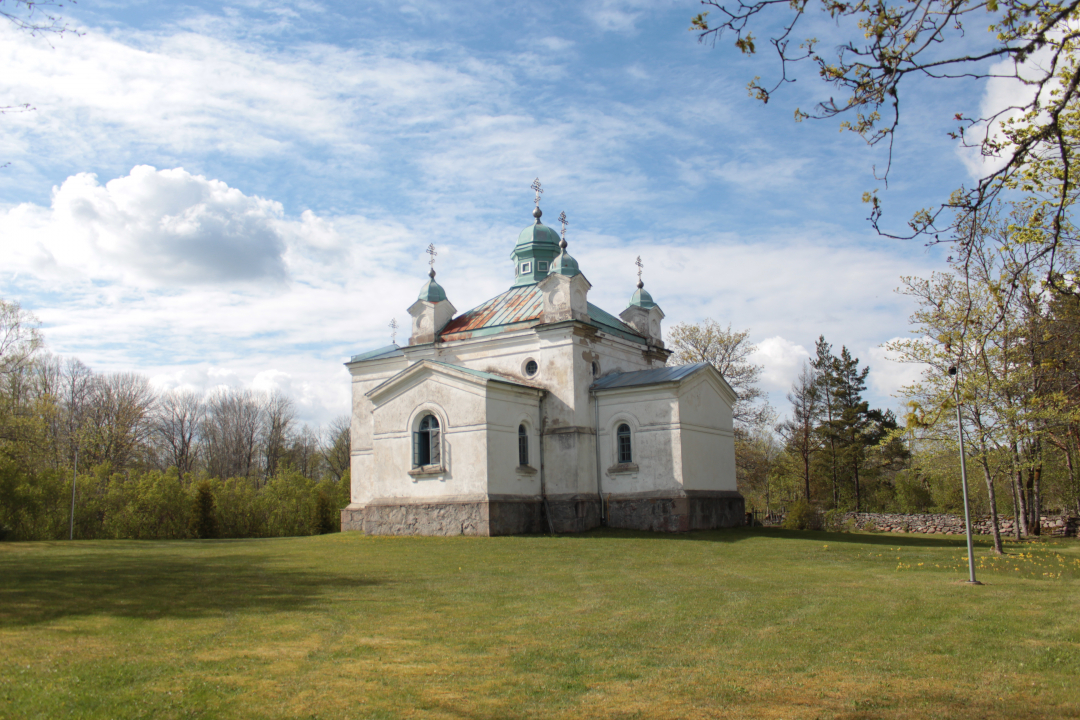 Reom&auml;en luostarin p&auml;&auml;kirkko Saarenmaalla