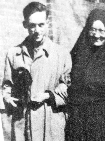 Äiti Maria ja poikansa Juri Skobtsov