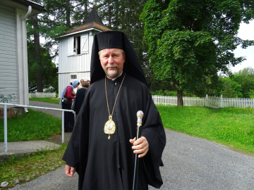 MP Arseni kesällä 2023 Valamon luostarissa