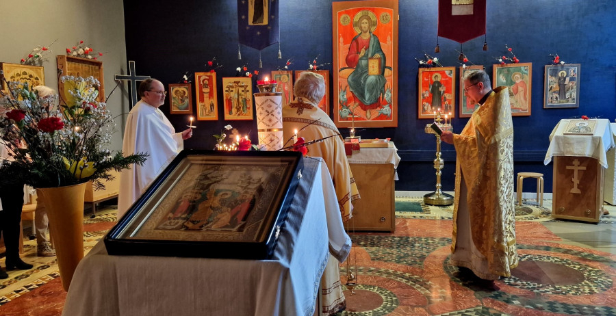 Kulttuurikeskus Sofian kappelissa toimitetaan jumalanpalvelusta