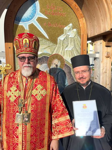 Arkkipiispa Elia ja Vuoden pappi rovasti Mikael Sundkvist