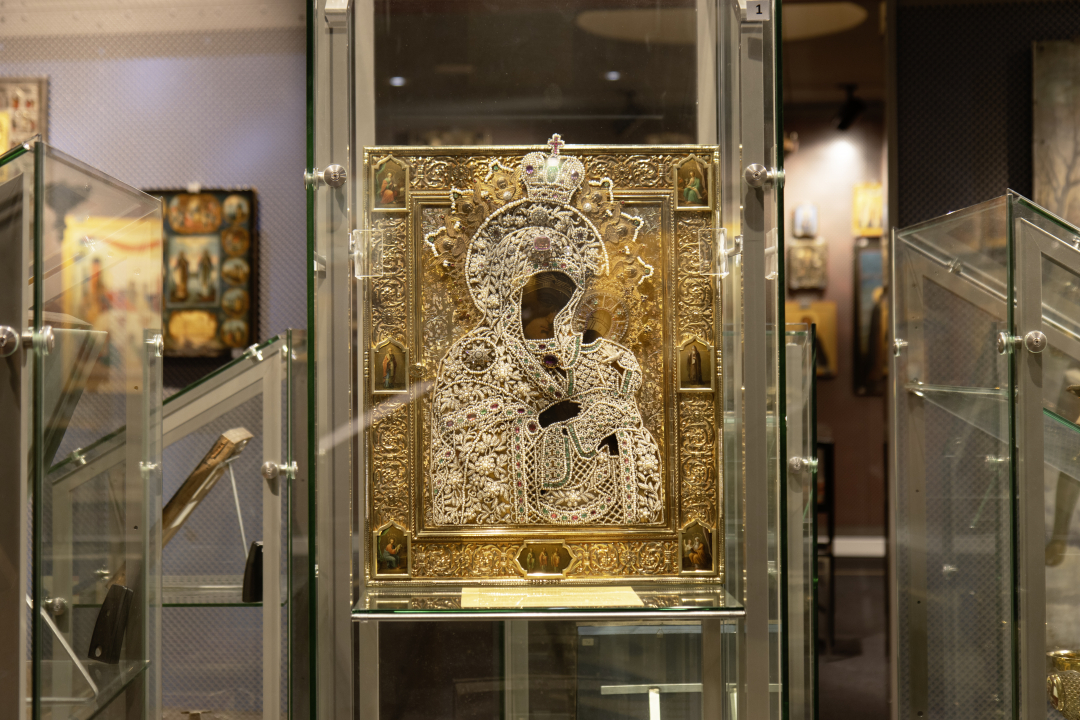 Jumalanäidin Konevitsalaisen ikonin riisa