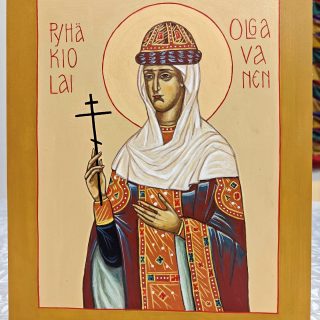 Pyhä-Olga-Kiovalainen-ikonissa-kuvattuna