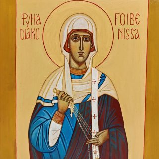 Pyhä-diakonissa-Foibe-ikonissa