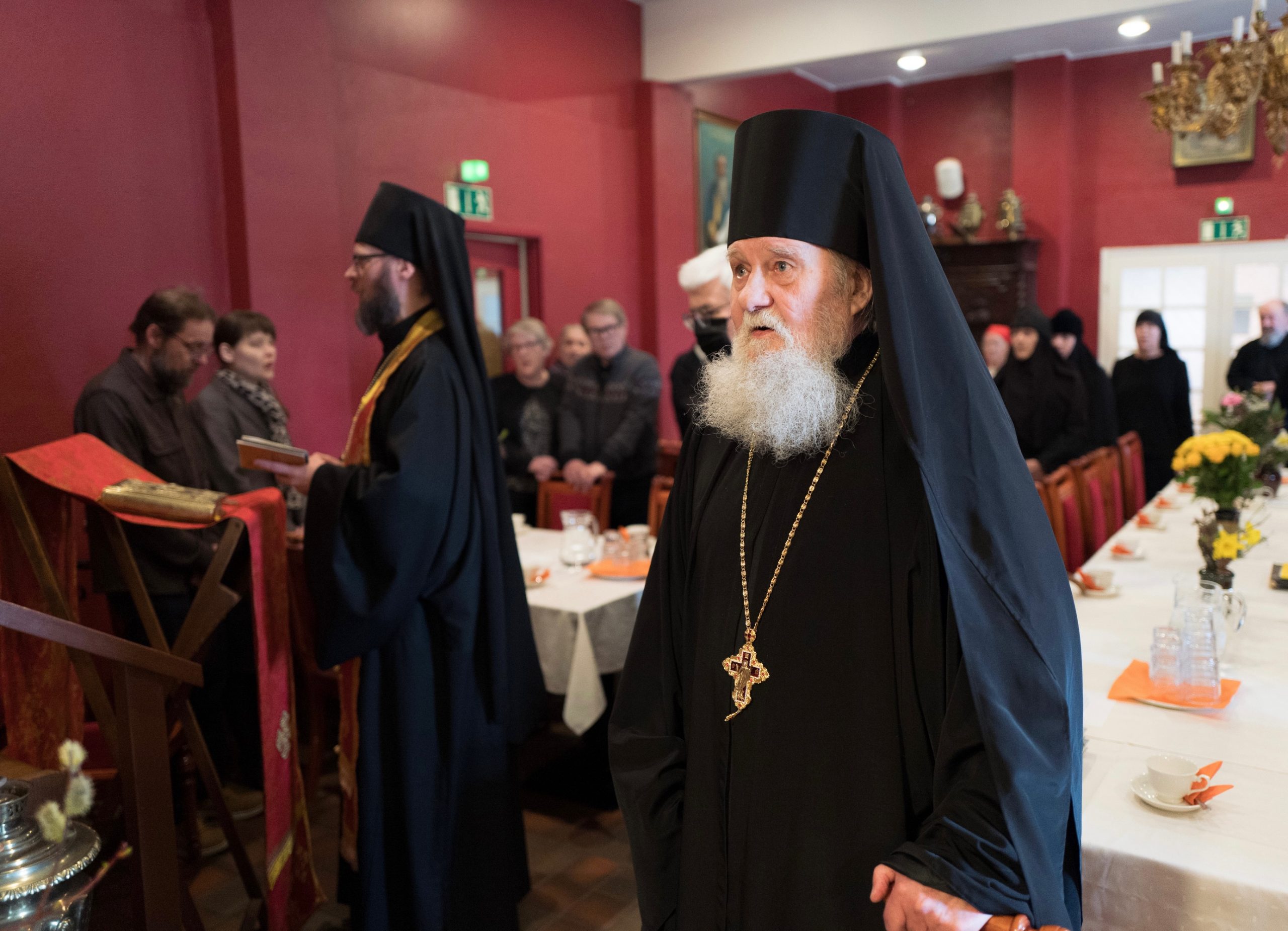 Arkkimandriitta Herman muistelmiensa julkaisutilaisuudessa Valamossa 2026
