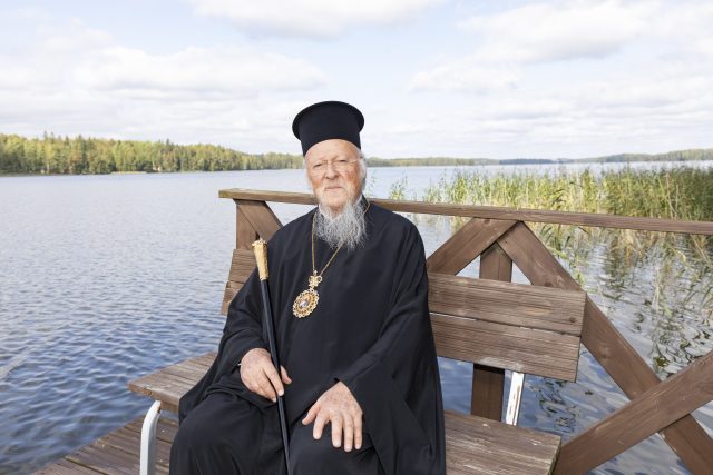 Patriarkka Bartolomeos Kaunisniemessä 2023